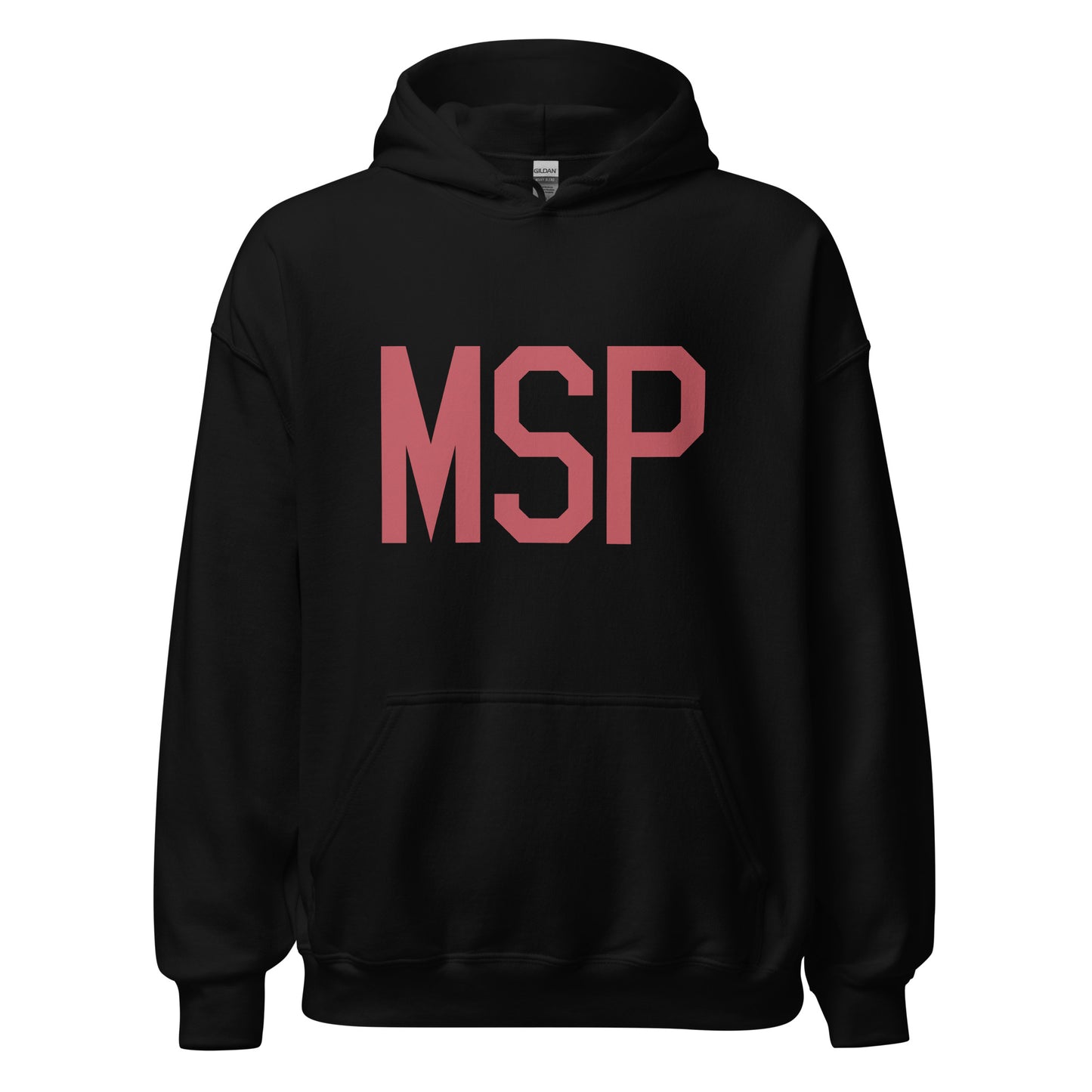 Aviation Enthusiast Hoodie - Deep Pink Graphic • MSP Minneapolis • YHM Designs - Image 03