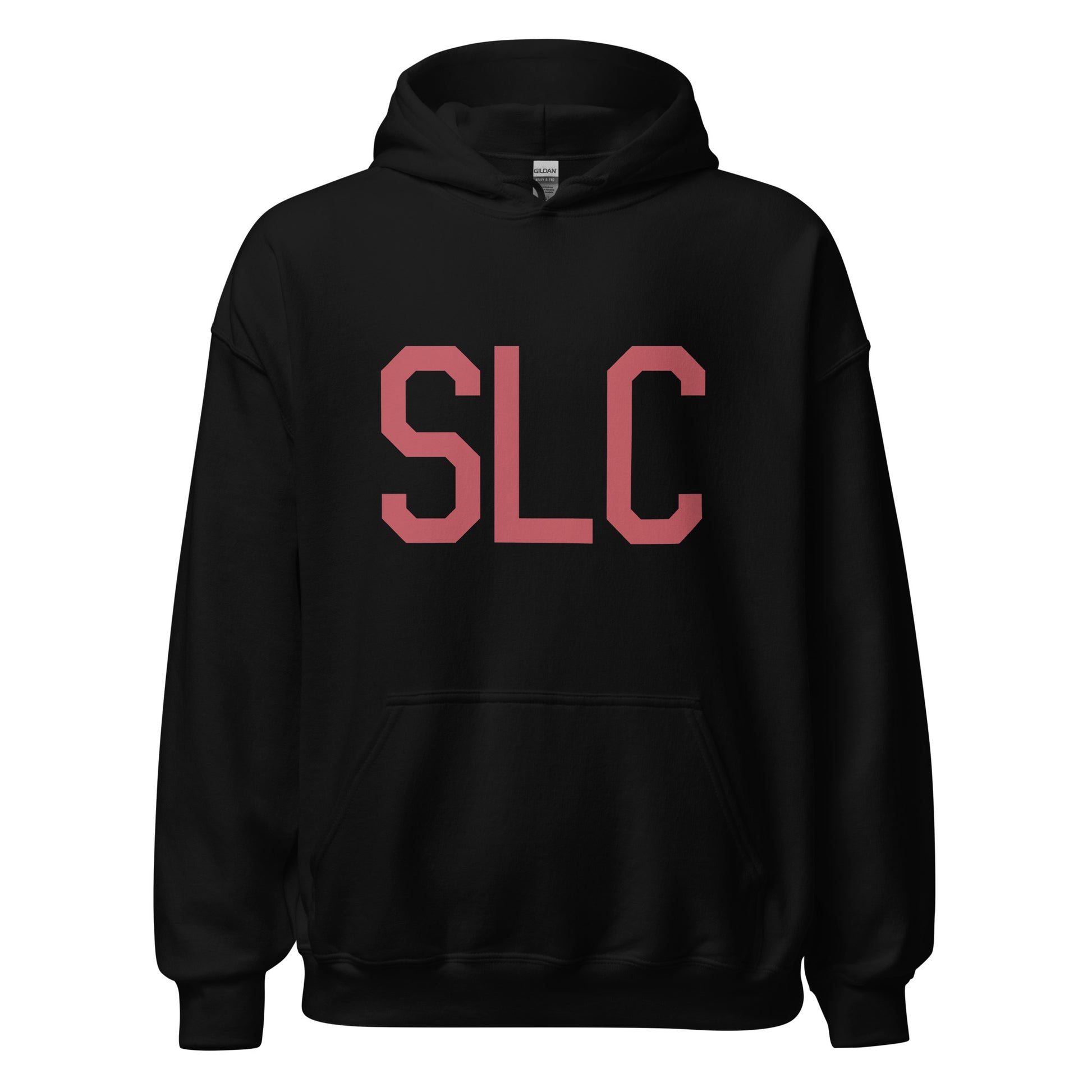 Aviation Enthusiast Hoodie - Deep Pink Graphic • SLC Salt Lake City • YHM Designs - Image 03