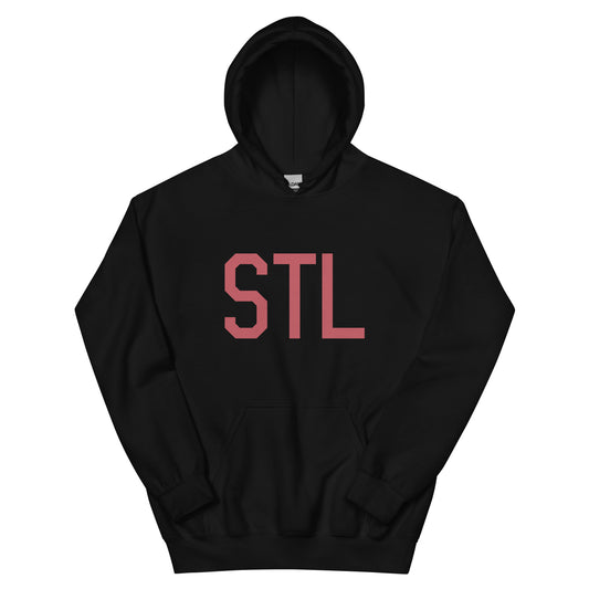 Aviation Enthusiast Hoodie - Deep Pink Graphic • STL St. Louis • YHM Designs - Image 01