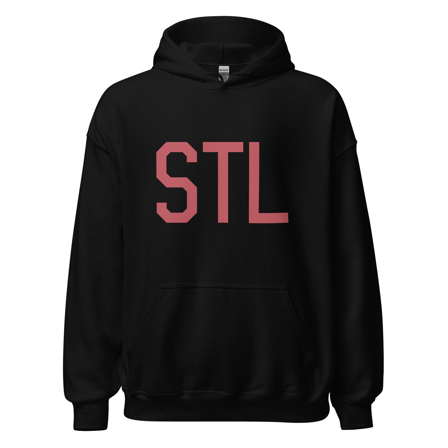 Aviation Enthusiast Hoodie - Deep Pink Graphic • STL St. Louis • YHM Designs - Image 03