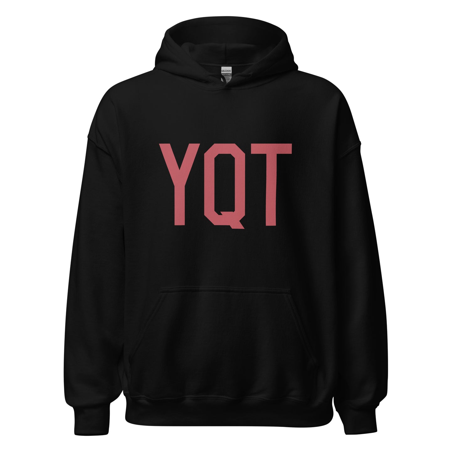 Aviation Enthusiast Hoodie - Deep Pink Graphic • YQT Thunder Bay • YHM Designs - Image 03