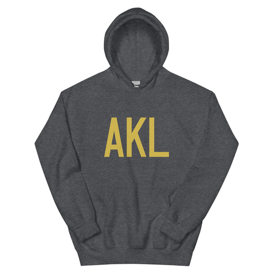 Aviation Gift Unisex Hoodie - Old Gold Graphic • AKL Auckland • YHM Designs - Image 01