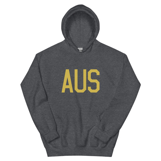Aviation Gift Unisex Hoodie - Old Gold Graphic • AUS Austin • YHM Designs - Image 01