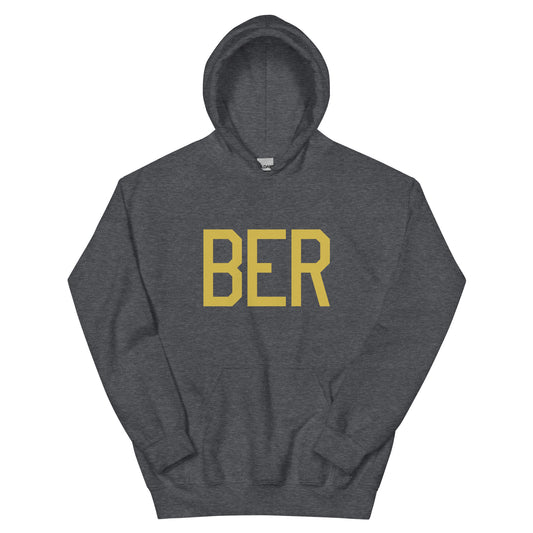 Aviation Gift Unisex Hoodie - Old Gold Graphic • BER Berlin • YHM Designs - Image 01