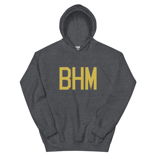 Aviation Gift Unisex Hoodie - Old Gold Graphic • BHM Birmingham • YHM Designs - Image 01