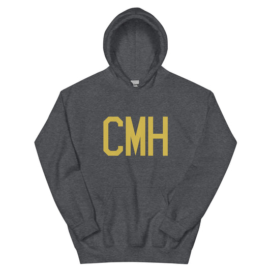 Aviation Gift Unisex Hoodie - Old Gold Graphic • CMH Columbus • YHM Designs - Image 01