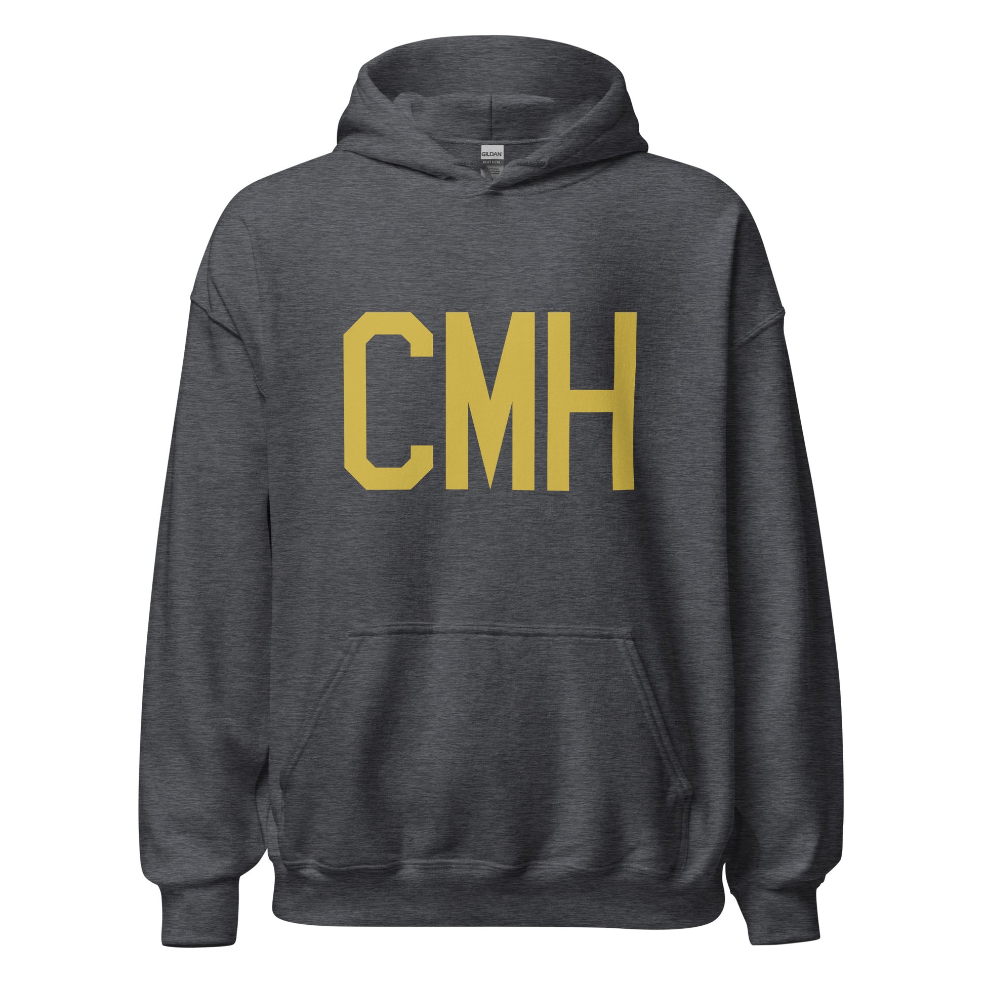 Aviation Gift Unisex Hoodie - Old Gold Graphic • CMH Columbus • YHM Designs - Image 03