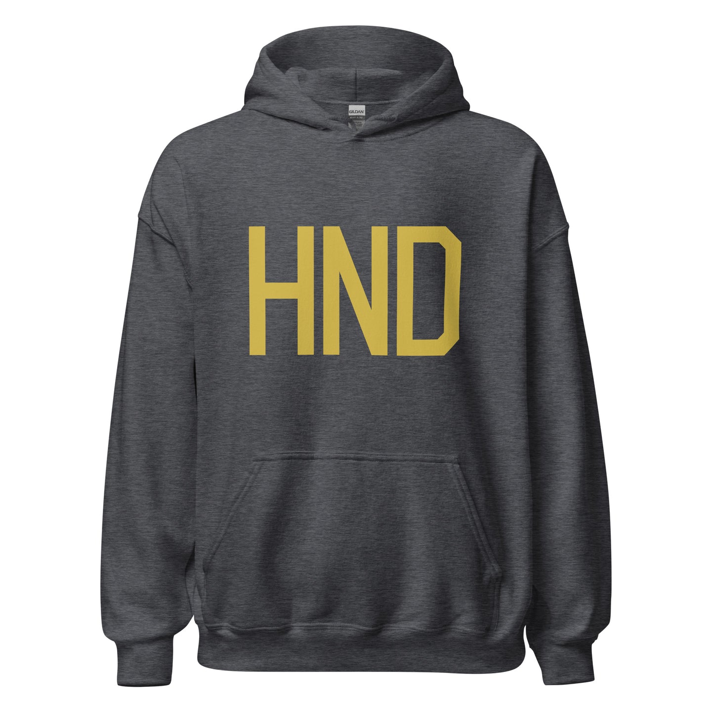 Aviation Gift Unisex Hoodie - Old Gold Graphic • HND Tokyo • YHM Designs - Image 03