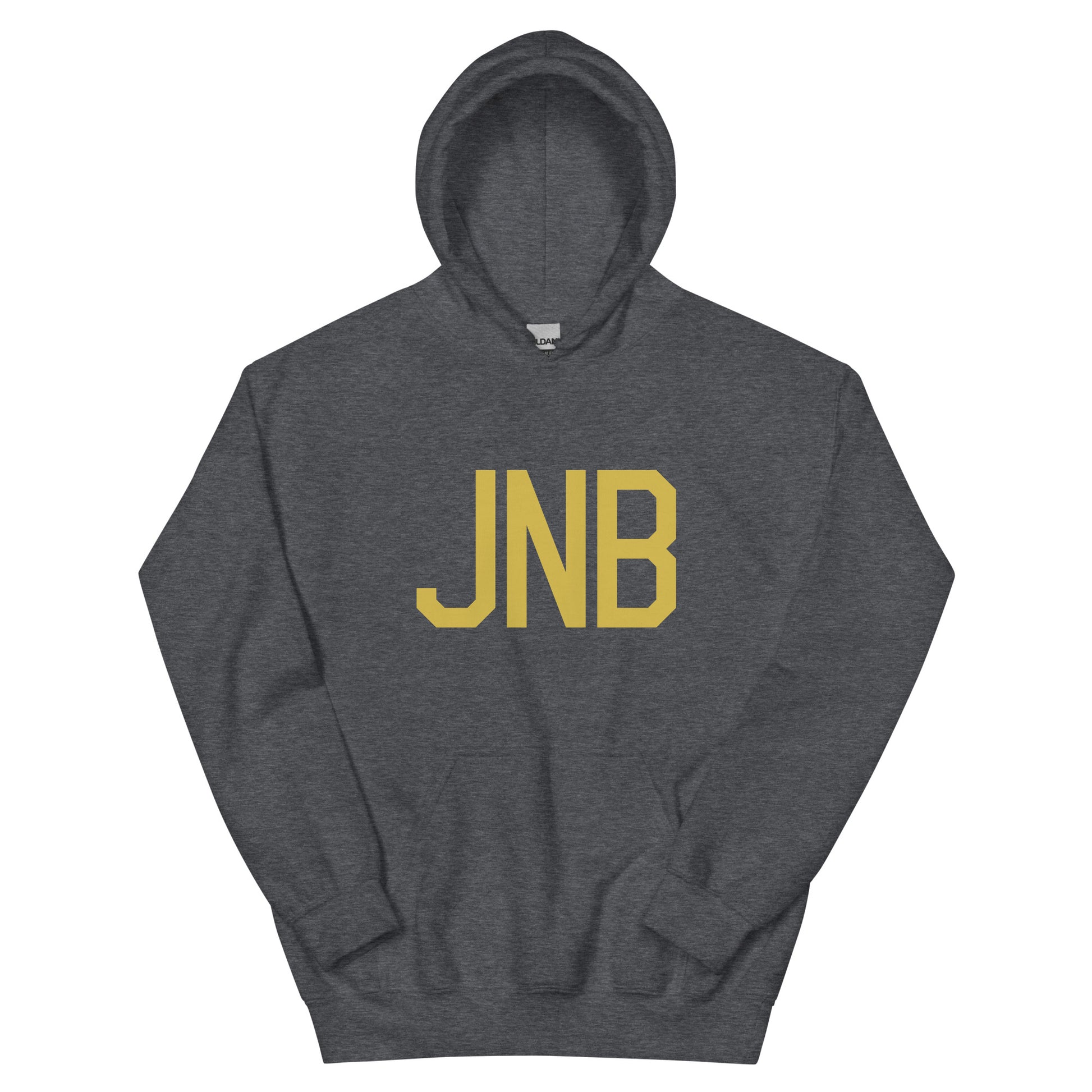 Aviation Gift Unisex Hoodie - Old Gold Graphic • JNB Johannesburg • YHM Designs - Image 01