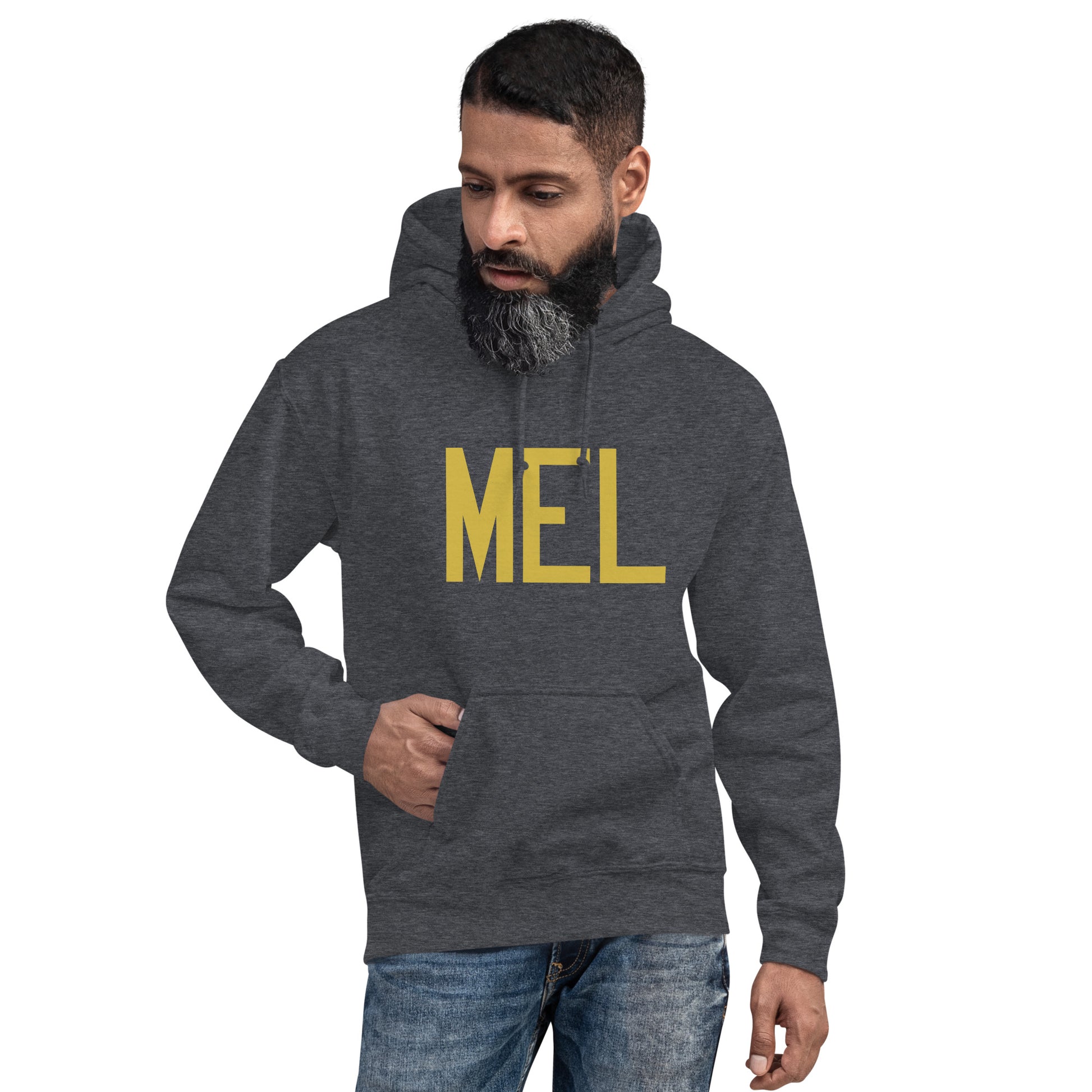 Aviation Gift Unisex Hoodie - Old Gold Graphic • MEL Melbourne • YHM Designs - Image 05