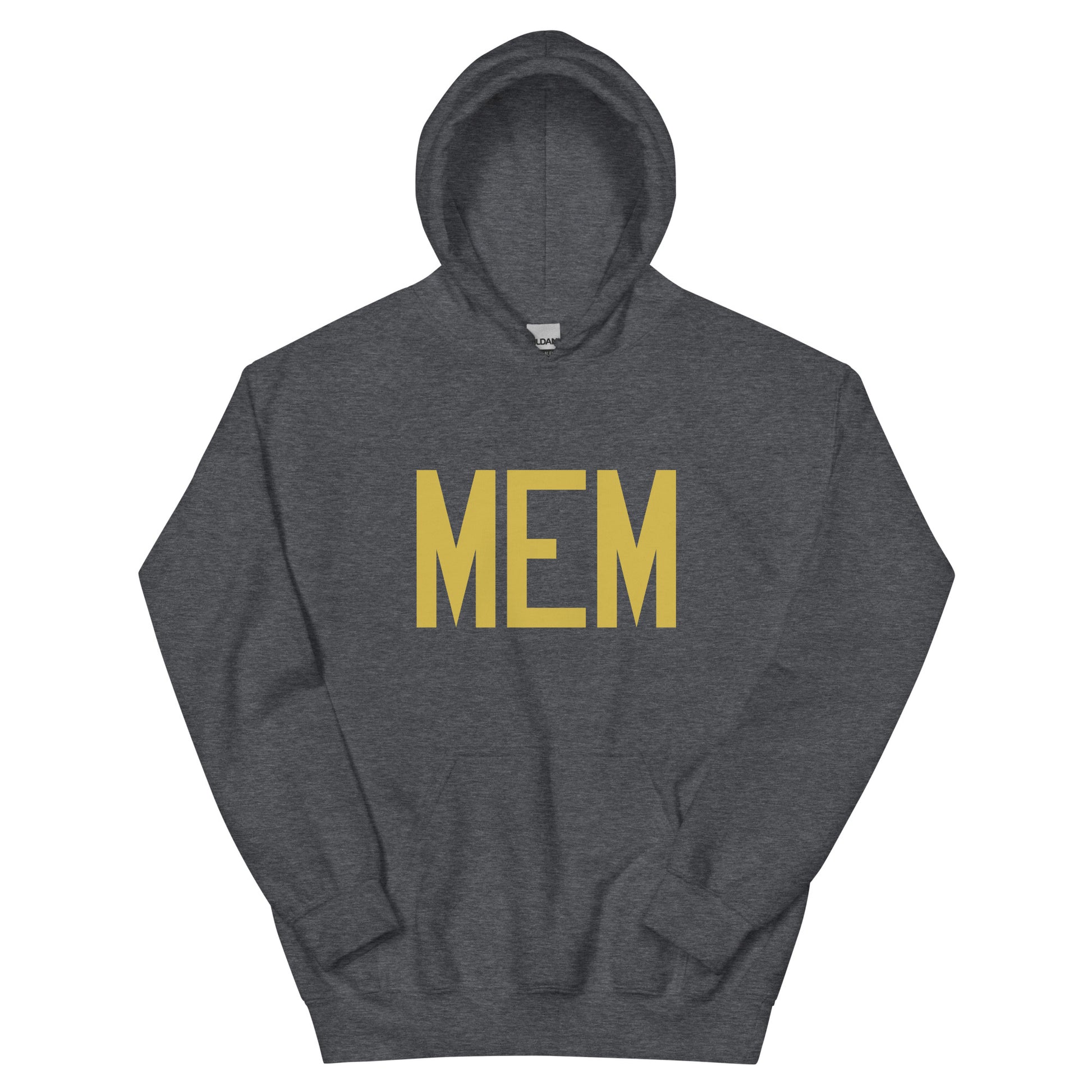 Aviation Gift Unisex Hoodie - Old Gold Graphic • MEM Memphis • YHM Designs - Image 01