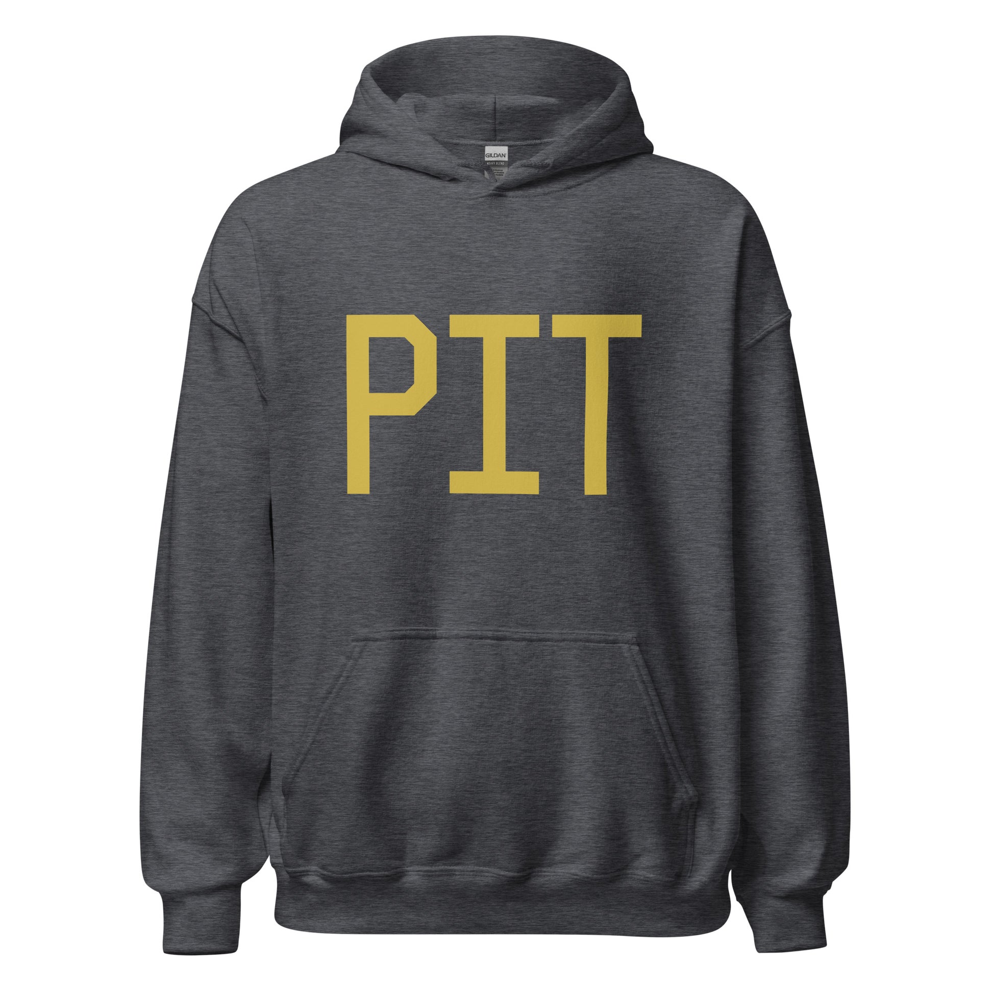 Aviation Gift Unisex Hoodie - Old Gold Graphic • PIT Pittsburgh • YHM Designs - Image 03