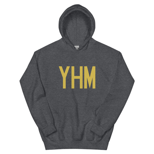 Aviation Gift Unisex Hoodie - Old Gold Graphic • YHM Hamilton • YHM Designs - Image 01