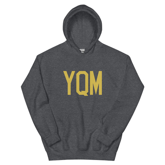 Aviation Gift Unisex Hoodie - Old Gold Graphic • YQM Moncton • YHM Designs - Image 01