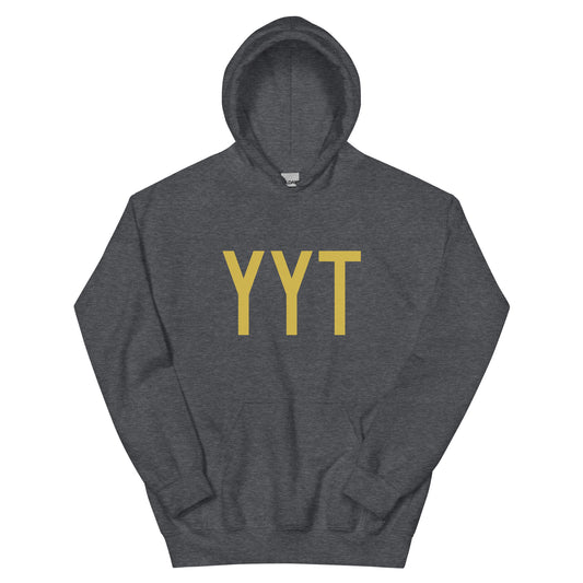 Aviation Gift Unisex Hoodie - Old Gold Graphic • YYT St. John's • YHM Designs - Image 01