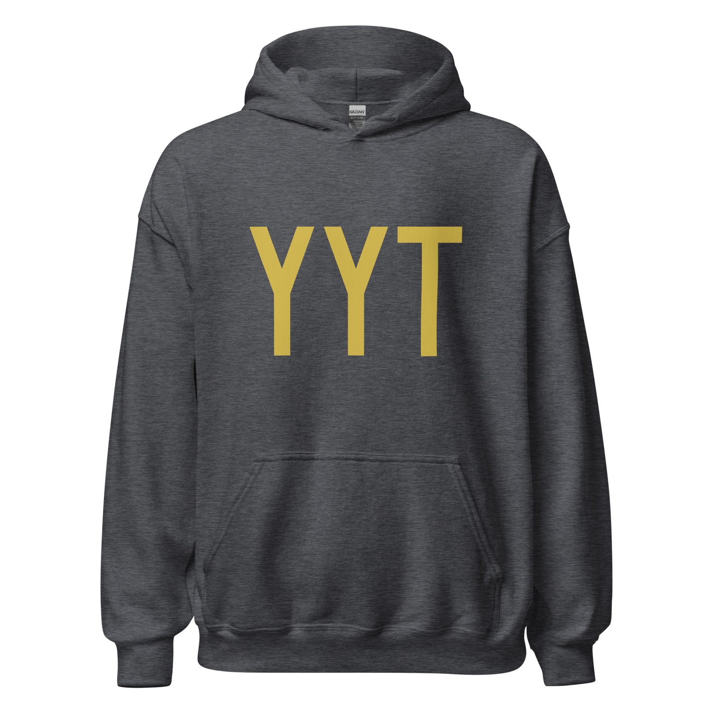 Aviation Gift Unisex Hoodie - Old Gold Graphic • YYT St. John's • YHM Designs - Image 03
