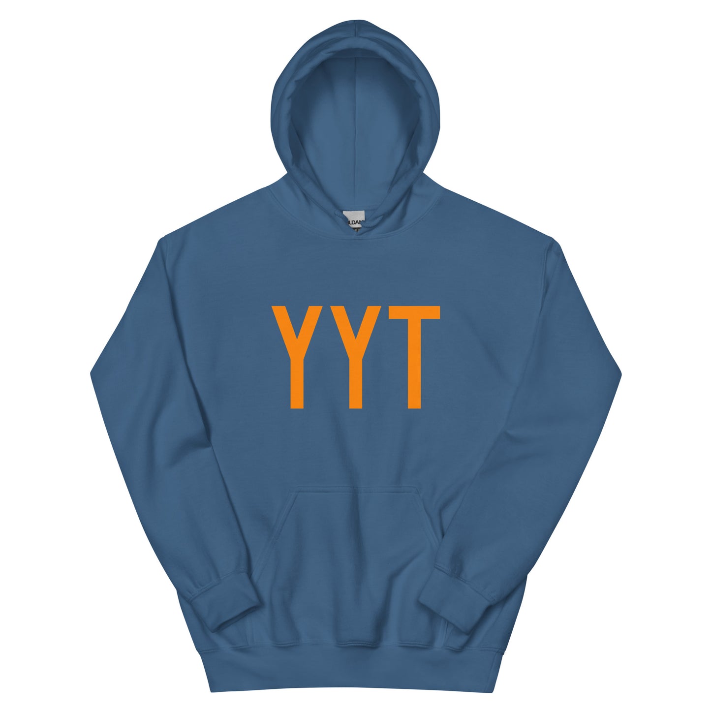 Unisex Hoodie - Orange Graphic • YYT St. John's • YHM Designs - Image 05