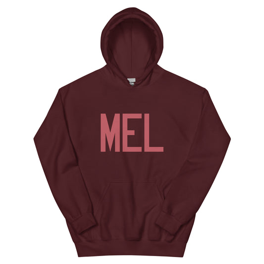 Aviation Enthusiast Hoodie - Deep Pink Graphic • MEL Melbourne • YHM Designs - Image 02
