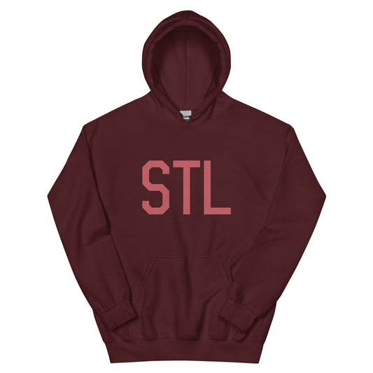 Aviation Enthusiast Hoodie - Deep Pink Graphic • STL St. Louis • YHM Designs - Image 02