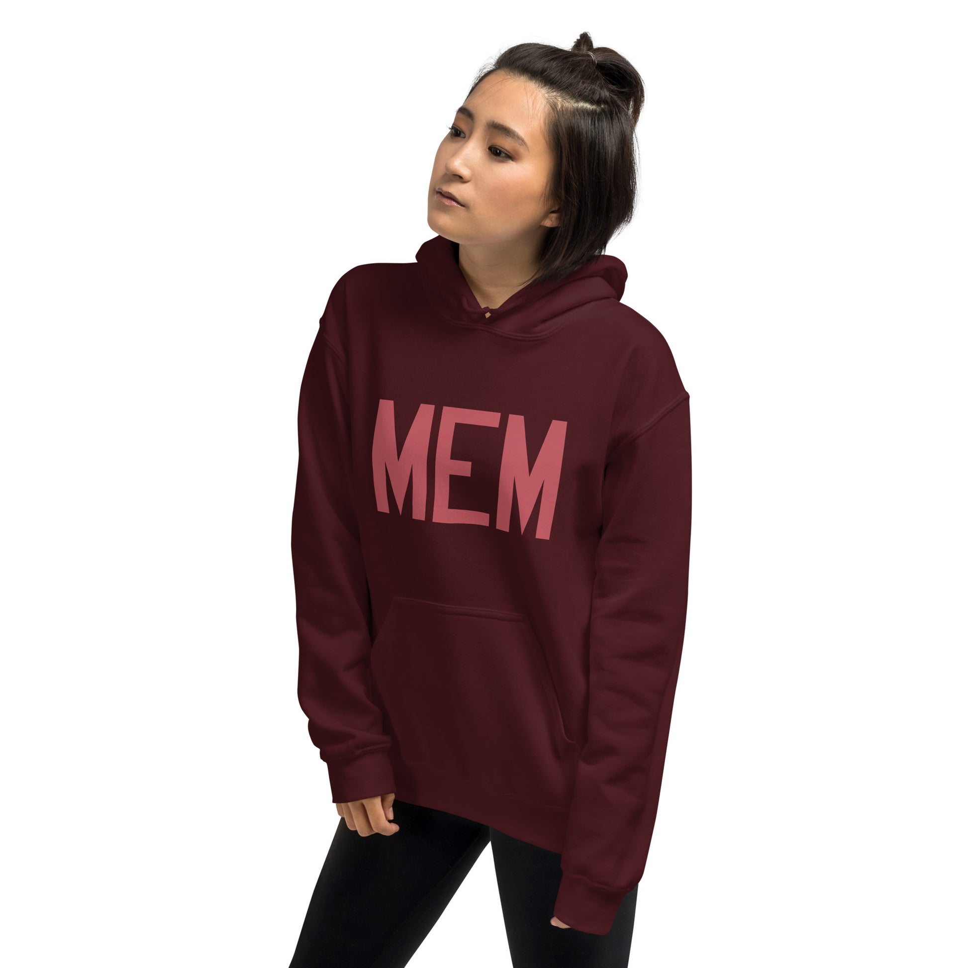 Aviation Enthusiast Hoodie - Deep Pink Graphic • MEM Memphis • YHM Designs - Image 10