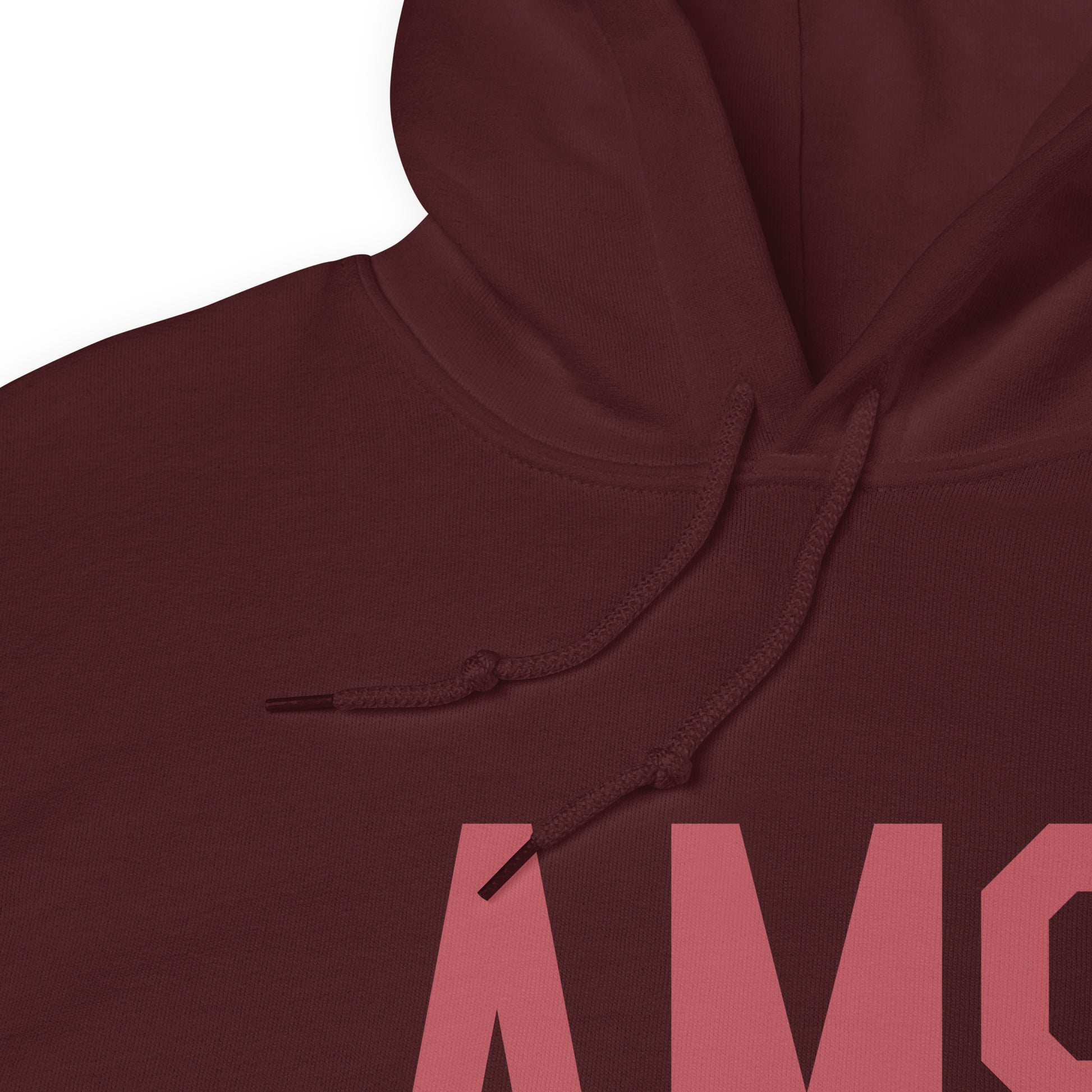 Aviation Enthusiast Hoodie - Deep Pink Graphic • AMS Amsterdam • YHM Designs - Image 08
