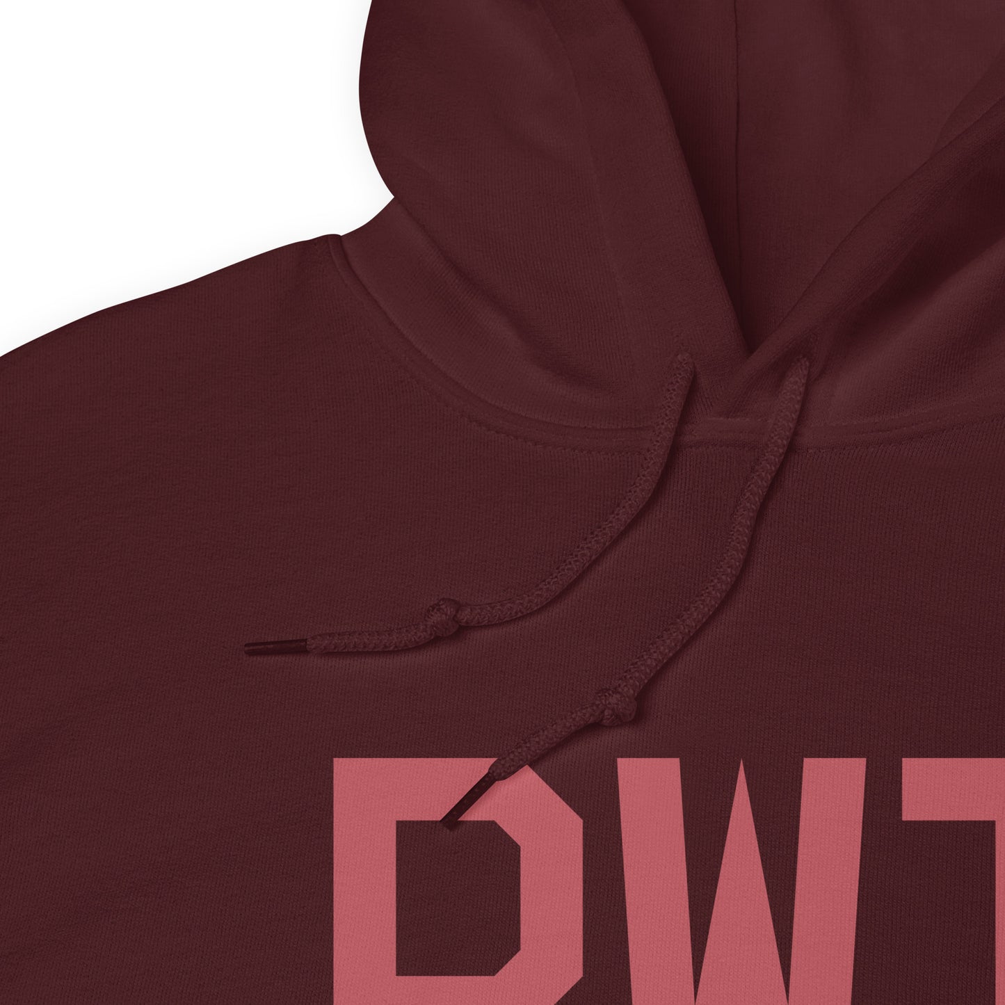 Aviation Enthusiast Hoodie - Deep Pink Graphic • BWI Baltimore • YHM Designs - Image 08