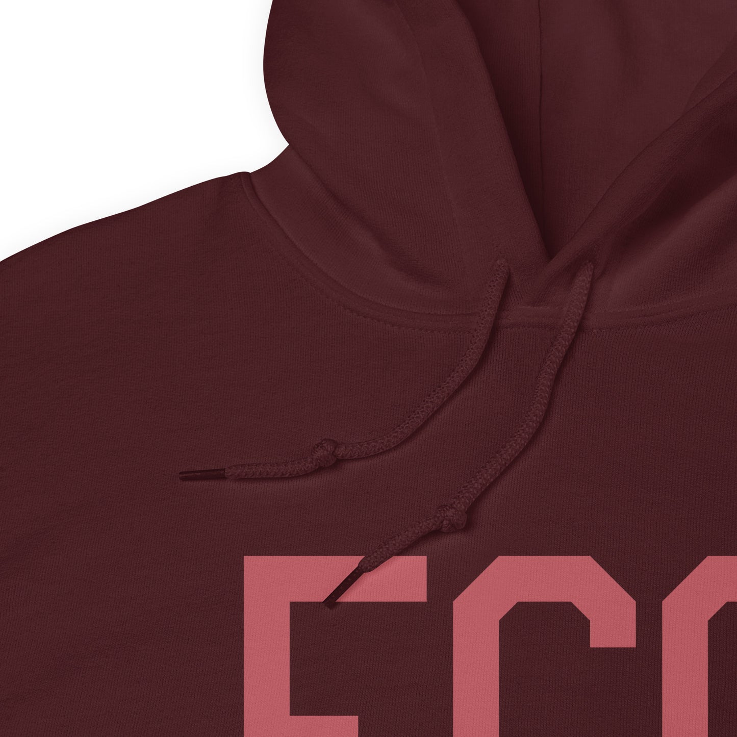 Aviation Enthusiast Hoodie - Deep Pink Graphic • FCO Rome • YHM Designs - Image 08