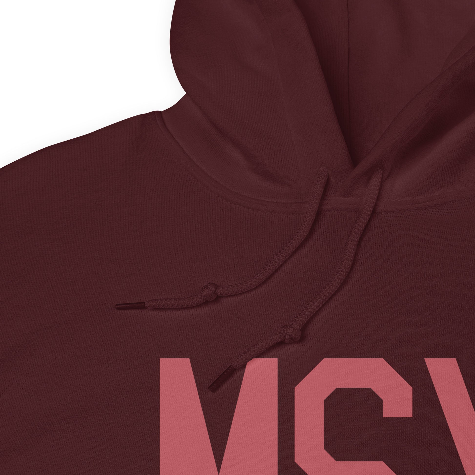 Aviation Enthusiast Hoodie - Deep Pink Graphic • MSY New Orleans • YHM Designs - Image 08