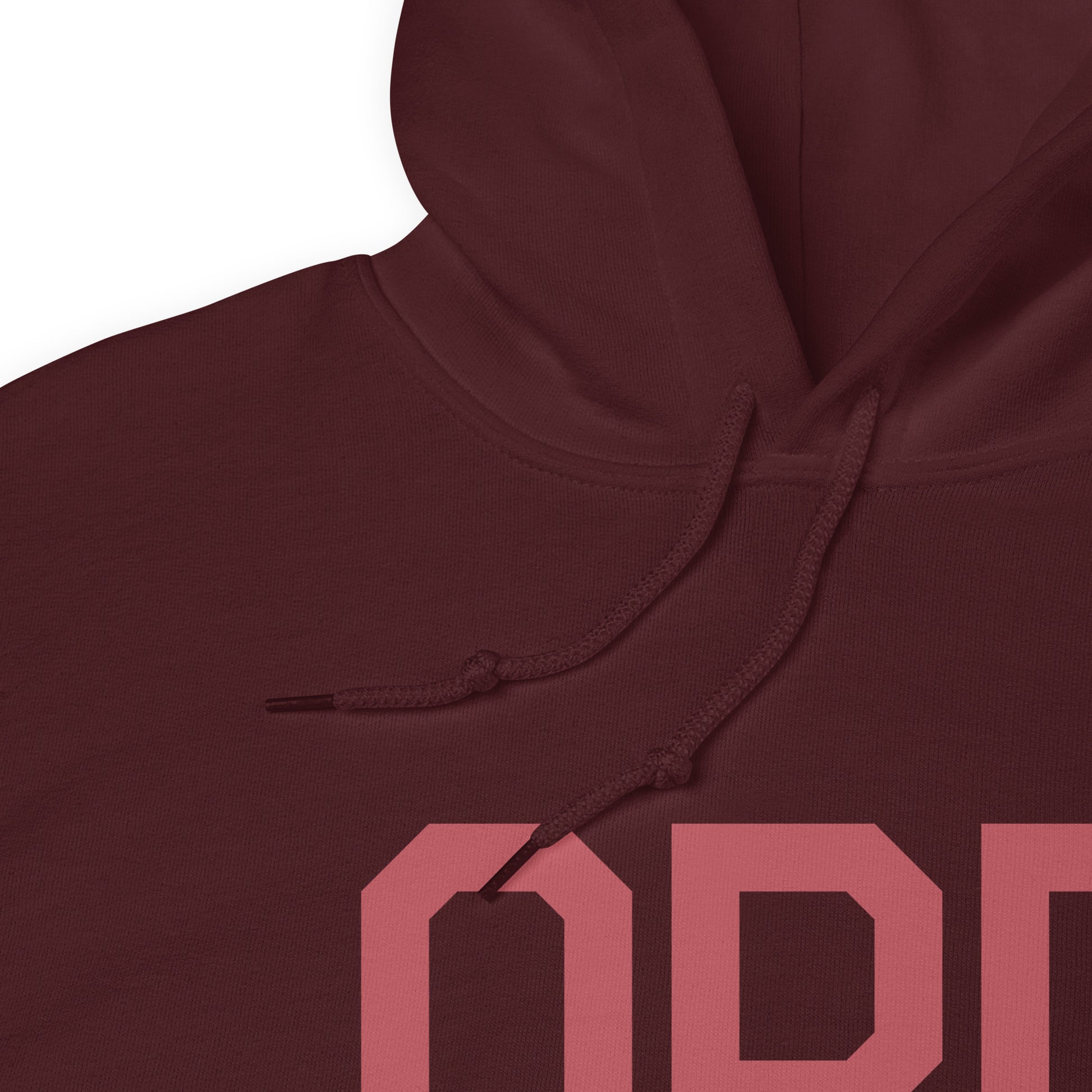 Aviation Enthusiast Hoodie - Deep Pink Graphic • ORD Chicago • YHM Designs - Image 08