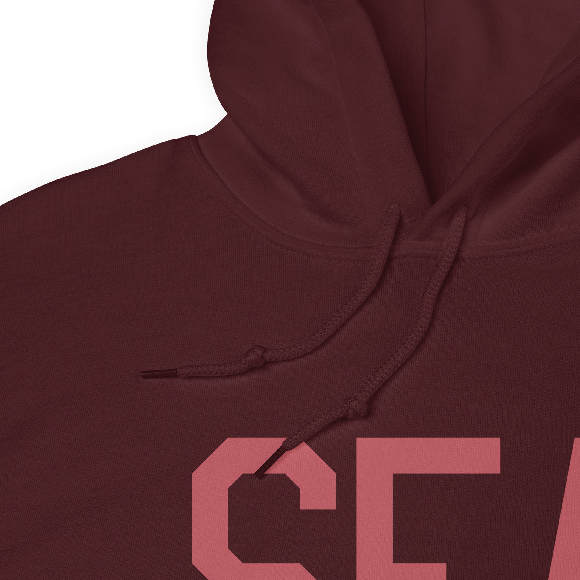 Aviation Enthusiast Hoodie - Deep Pink Graphic • SEA Seattle • YHM Designs - Image 08