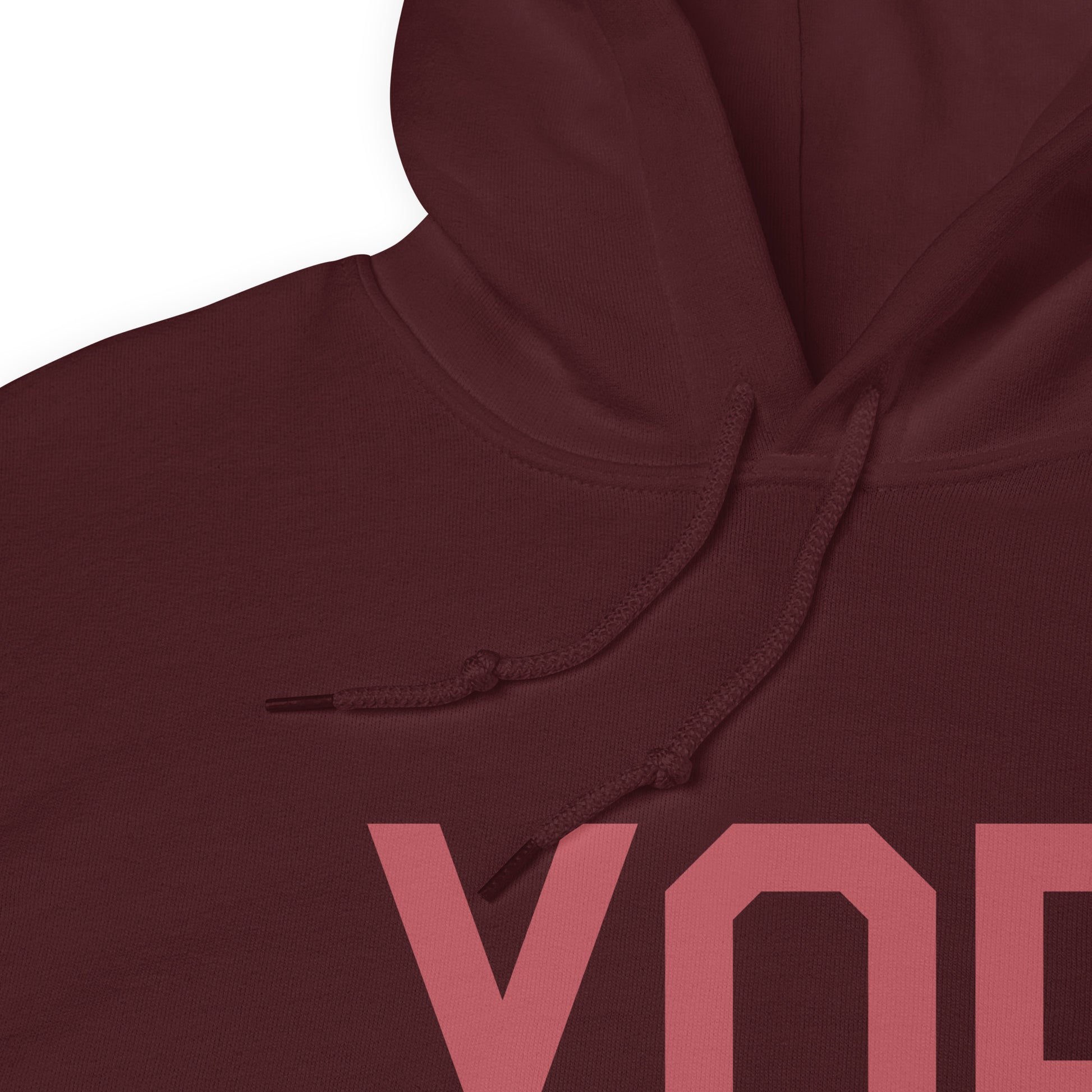 Aviation Enthusiast Hoodie - Deep Pink Graphic • YQB Quebec City • YHM Designs - Image 08