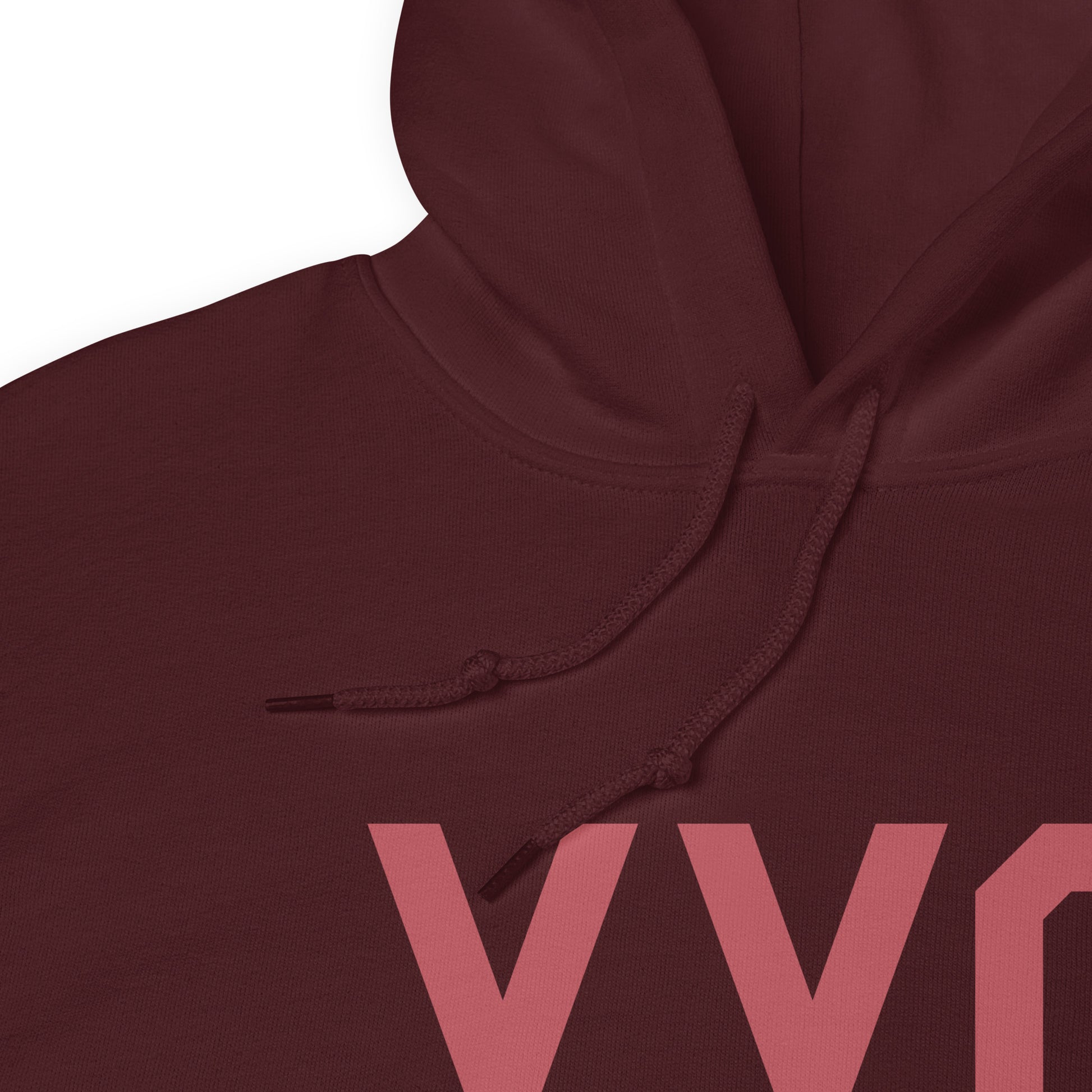 Aviation Enthusiast Hoodie - Deep Pink Graphic • YYG Charlottetown • YHM Designs - Image 08