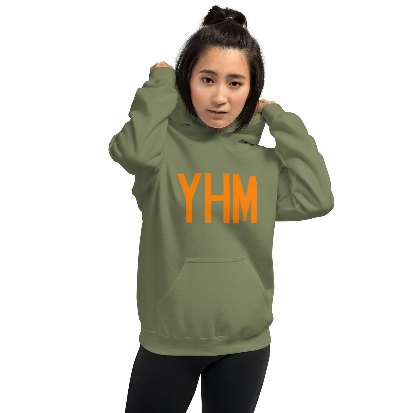 Unisex Hoodie - Orange Graphic • YHM Hamilton • YHM Designs - Image 11
