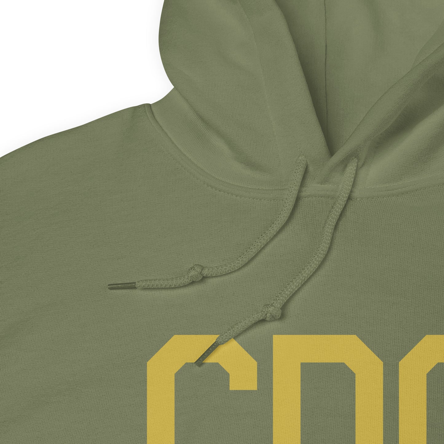 Aviation Gift Unisex Hoodie - Old Gold Graphic • CDG Paris • YHM Designs - Image 08