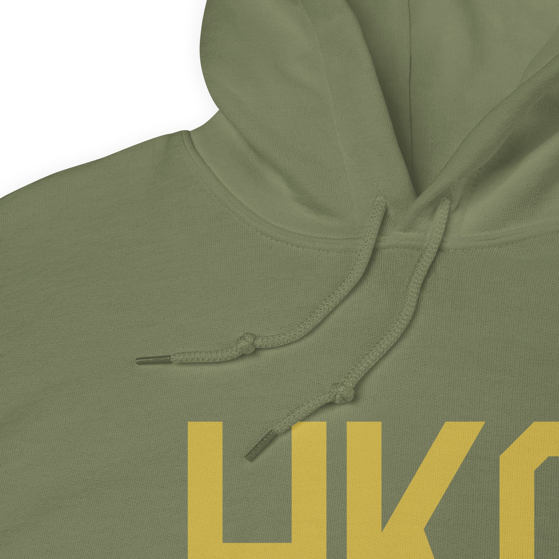 Aviation Gift Unisex Hoodie - Old Gold Graphic • HKG Hong Kong • YHM Designs - Image 08