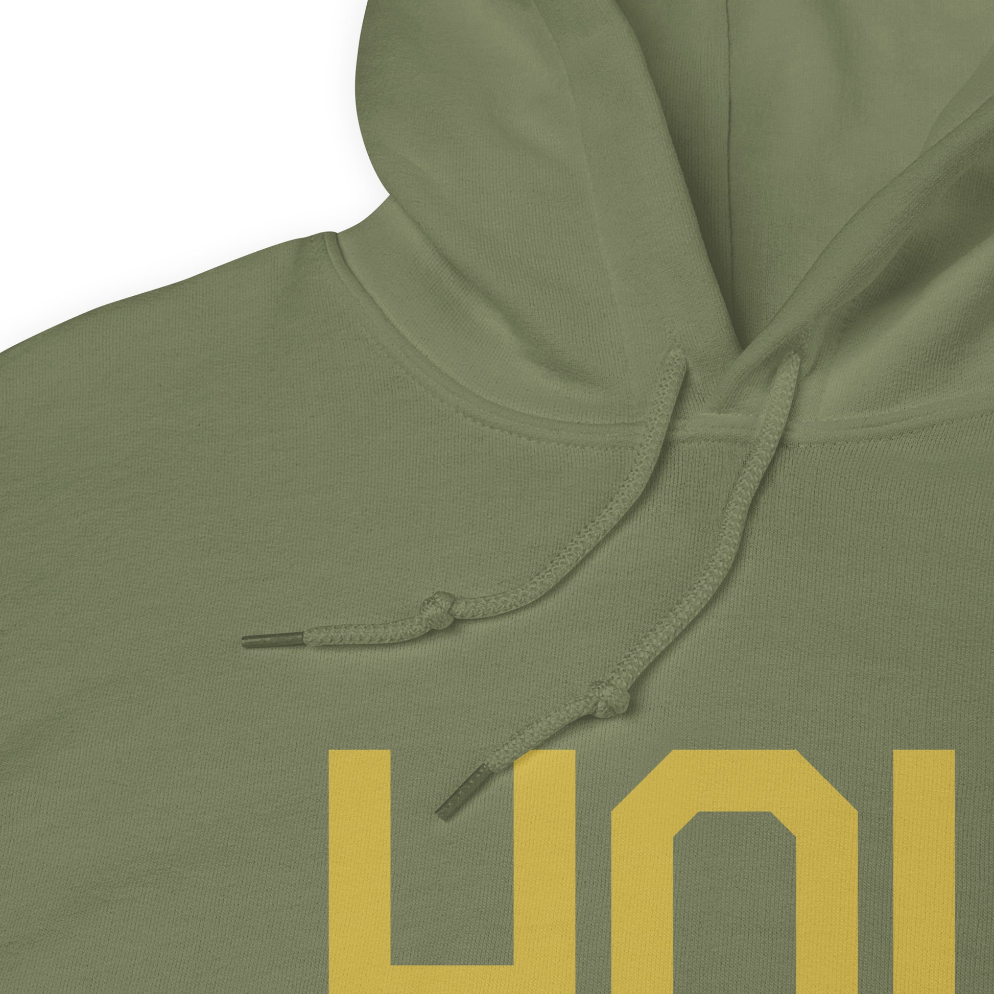 Aviation Gift Unisex Hoodie - Old Gold Graphic • HOU Houston • YHM Designs - Image 08