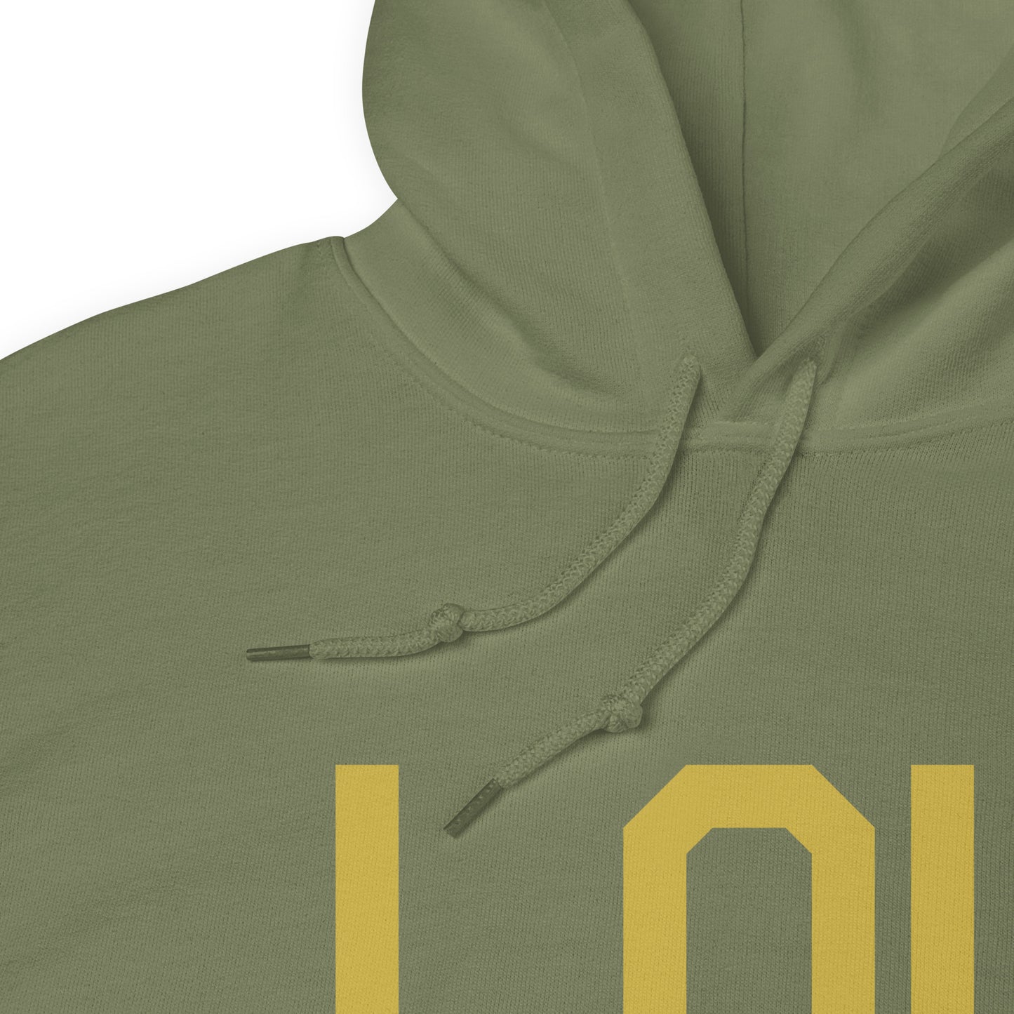 Aviation Gift Unisex Hoodie - Old Gold Graphic • LOU Louisville • YHM Designs - Image 08