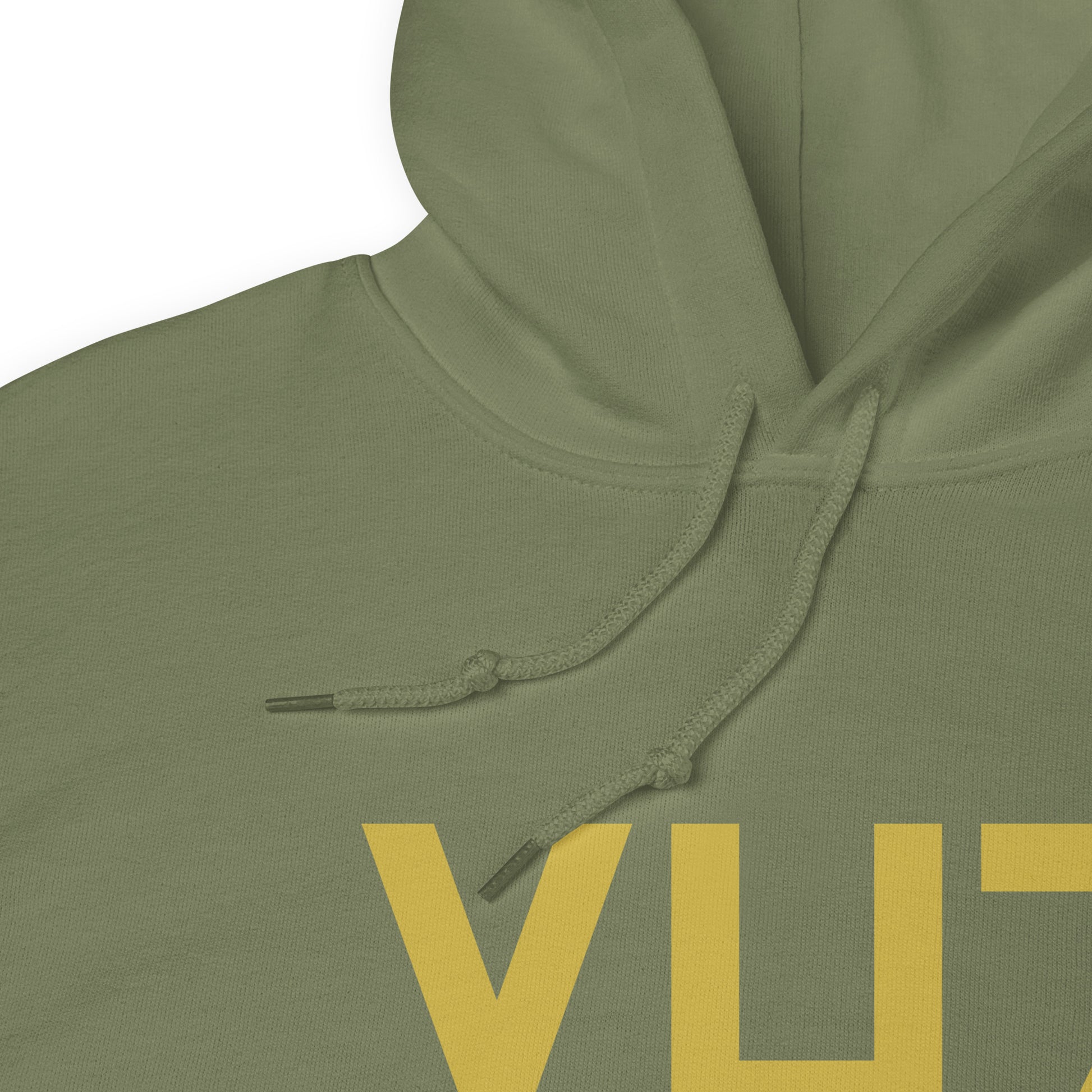 Aviation Gift Unisex Hoodie - Old Gold Graphic • YHZ Halifax • YHM Designs - Image 08
