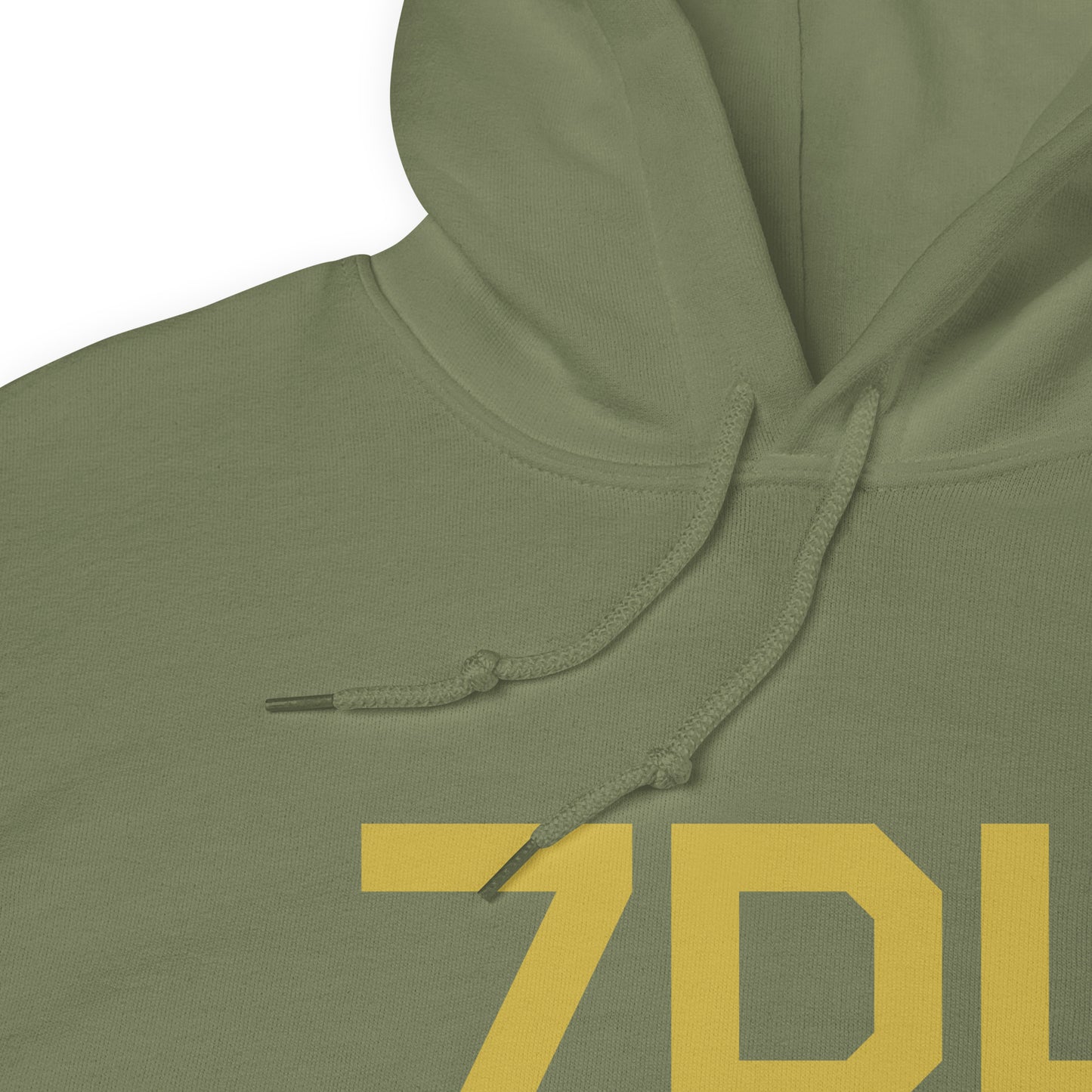 Aviation Gift Unisex Hoodie - Old Gold Graphic • ZRH Zurich • YHM Designs - Image 08