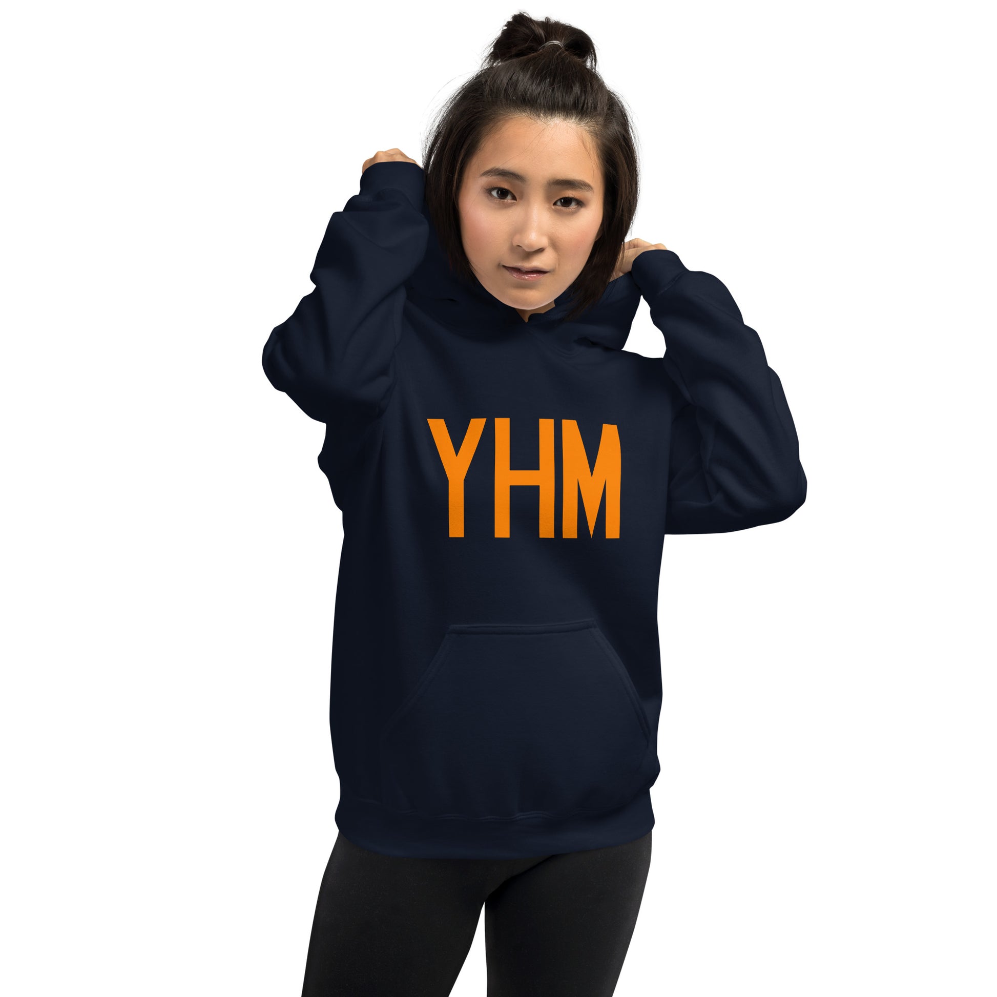 Unisex Hoodie - Orange Graphic • YHM Hamilton • YHM Designs - Image 08