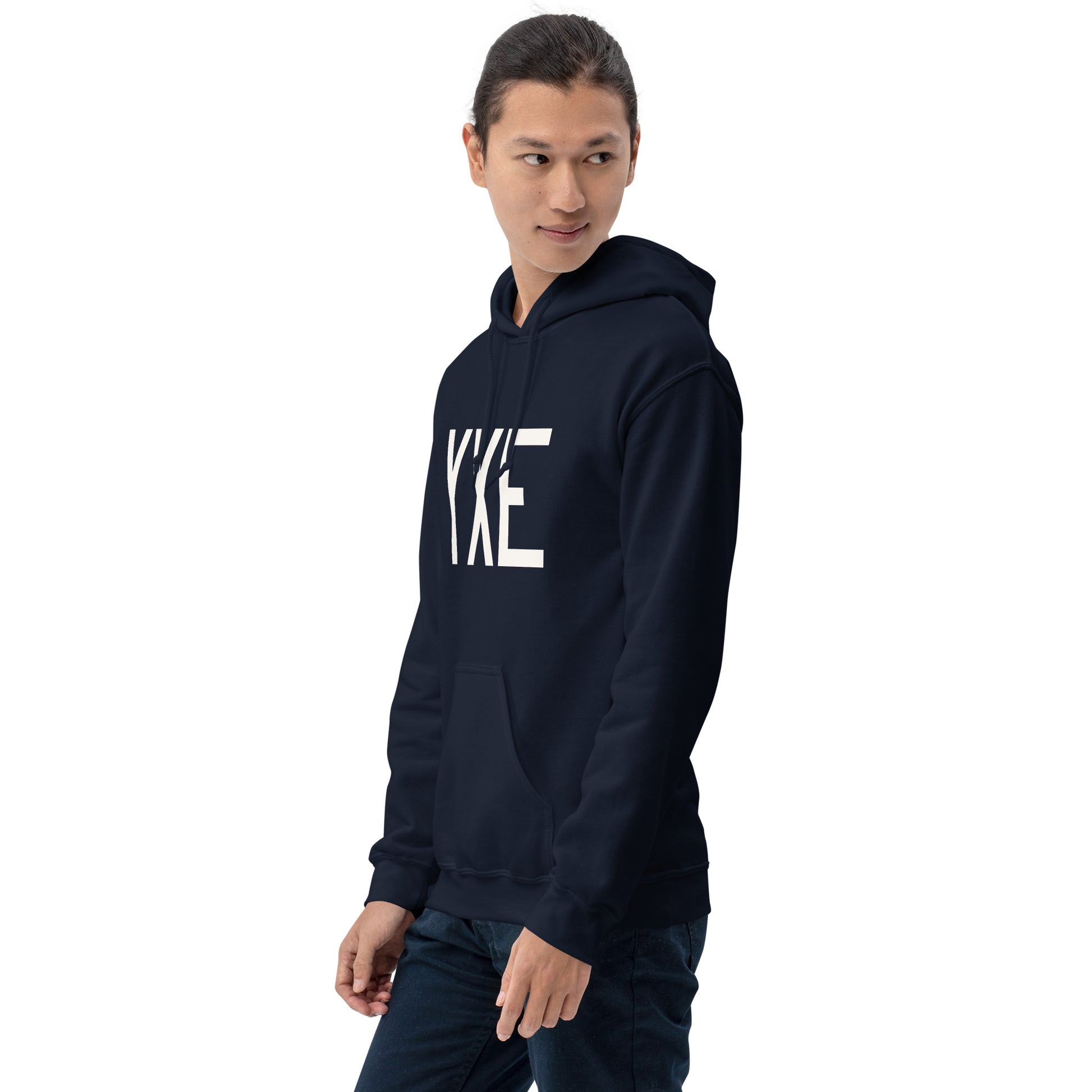 Unisex Hoodie - White Graphic • YXE Saskatoon • YHM Designs - Image 10