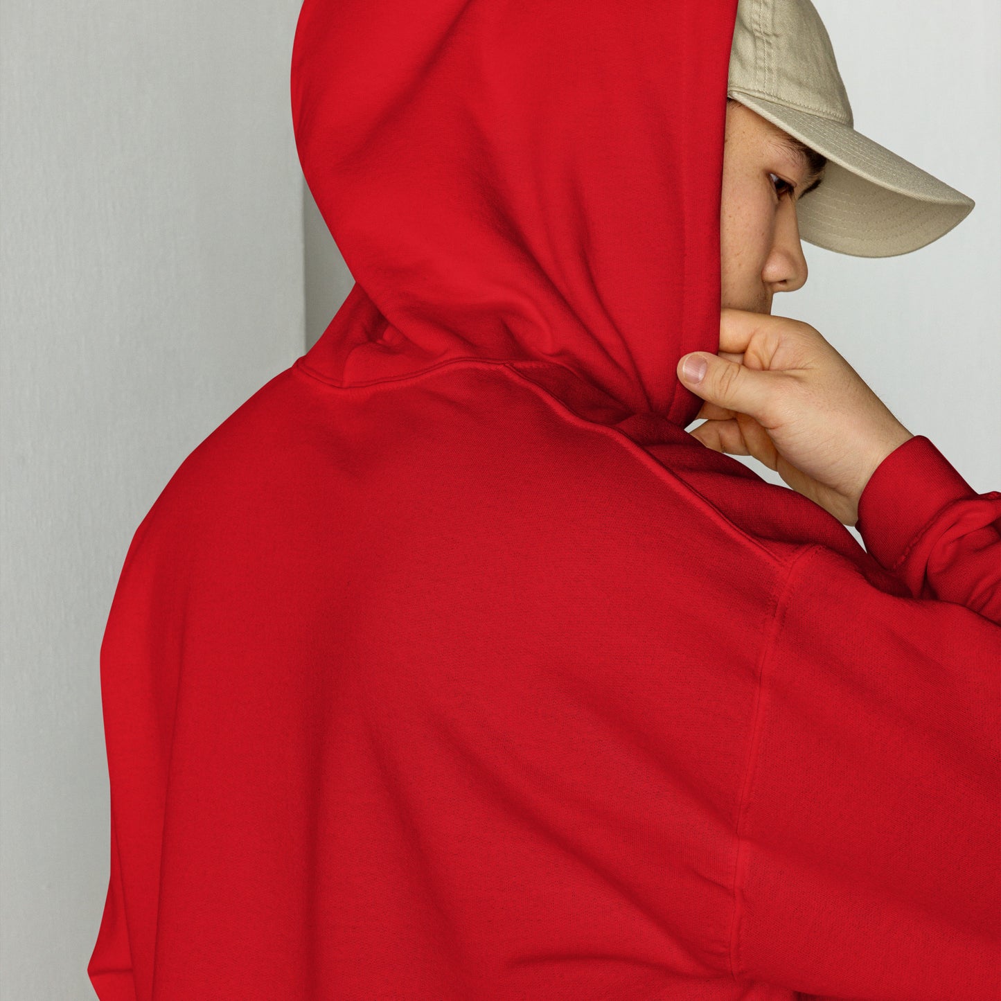 Embroidered Unisex Hoodie - Monochrome • BKK Bangkok • YHM Designs - Image 07