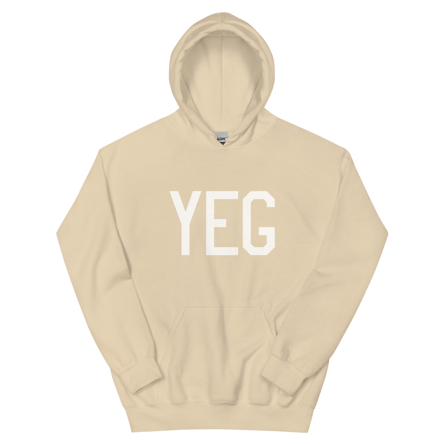 Unisex Hoodie - White Graphic • YEG Edmonton • YHM Designs - Image 06