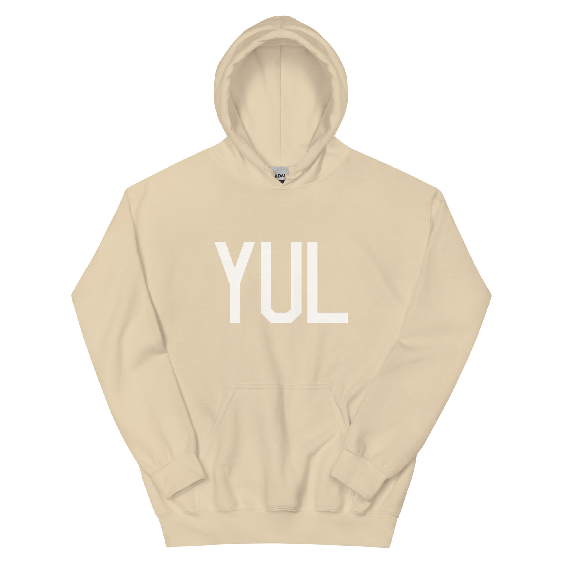 Unisex Hoodie - White Graphic • YUL Montreal • YHM Designs - Image 06