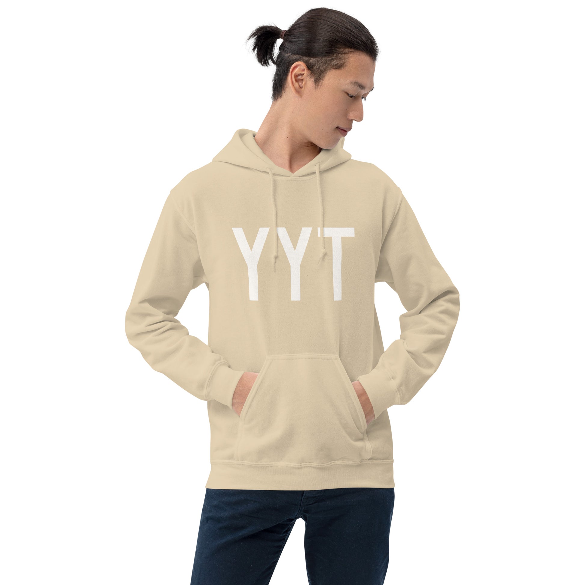 Unisex Hoodie - White Graphic • YYT St. John's • YHM Designs - Image 01