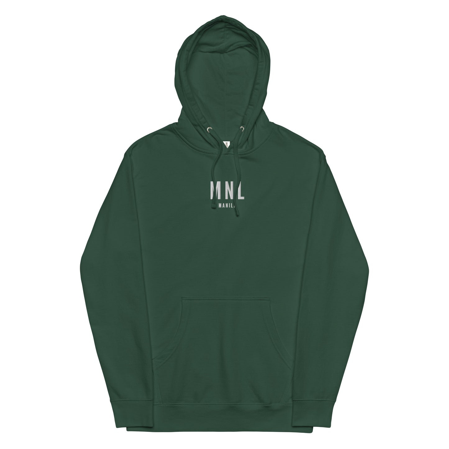 Embroidered Midweight Hoodie - White • MNL Manila • YHM Designs - Image 13