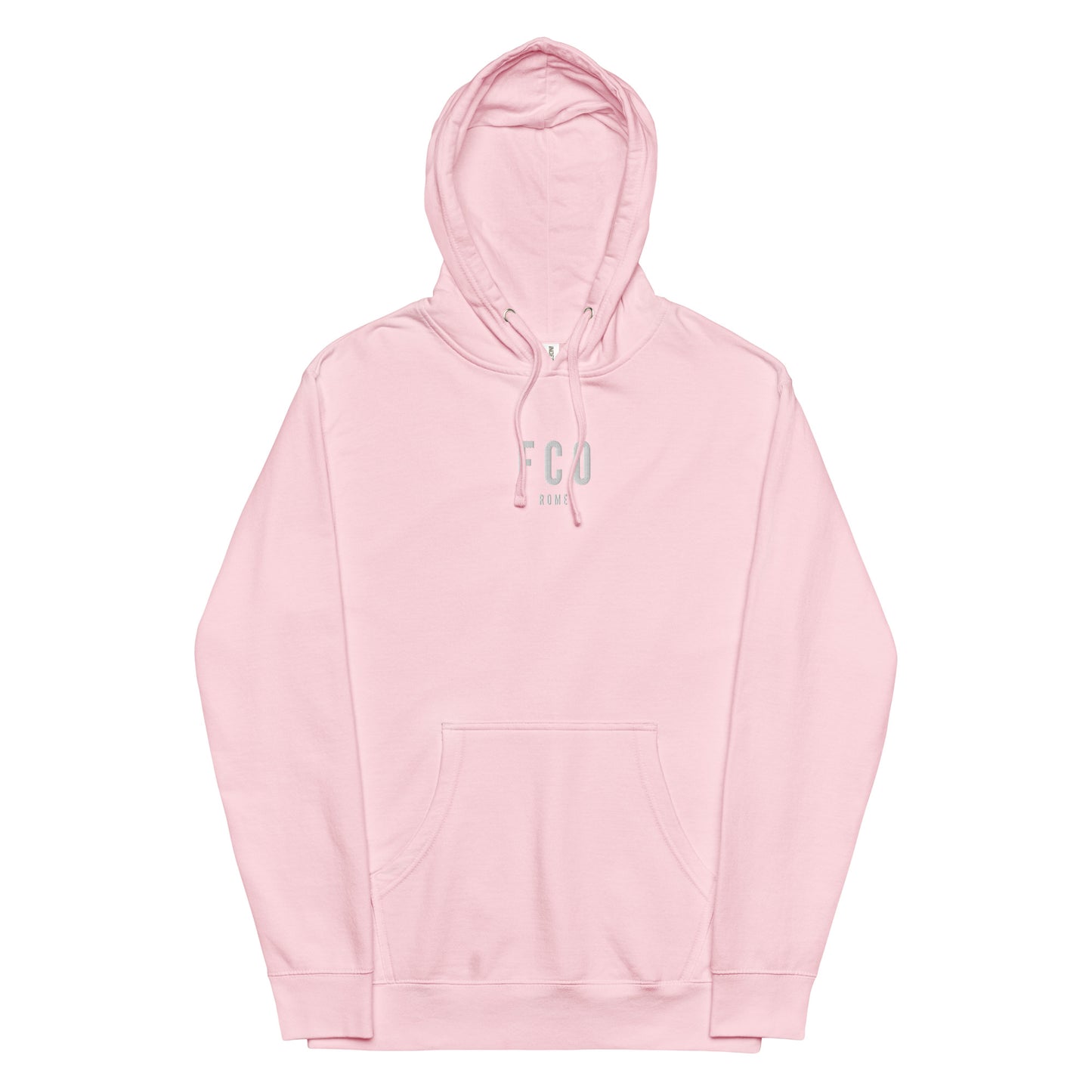 City Midweight Hoodie - White • FCO Rome • YHM Designs - Image 15