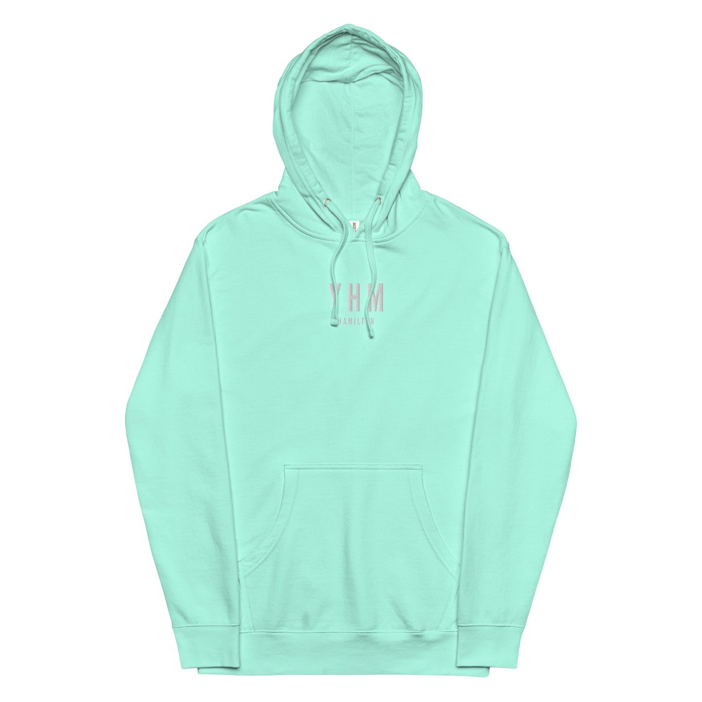 Embroidered Midweight Hoodie - White • YHM Hamilton • YHM Designs - Image 16