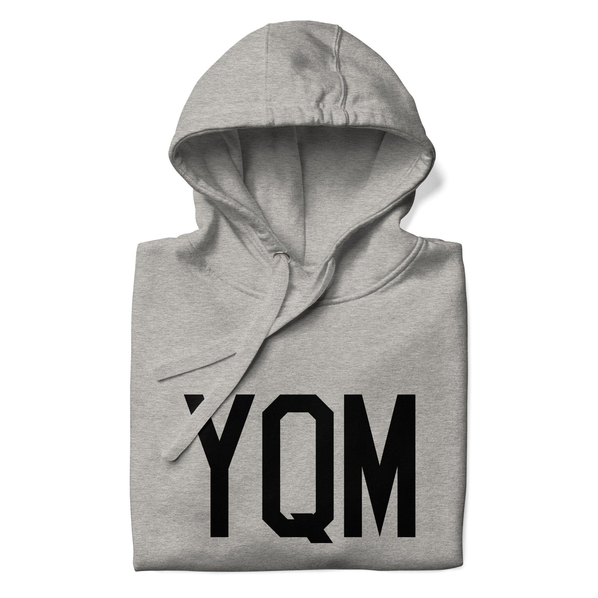 Premium Hoodie - Black Graphic • YQM Moncton • YHM Designs - Image 06