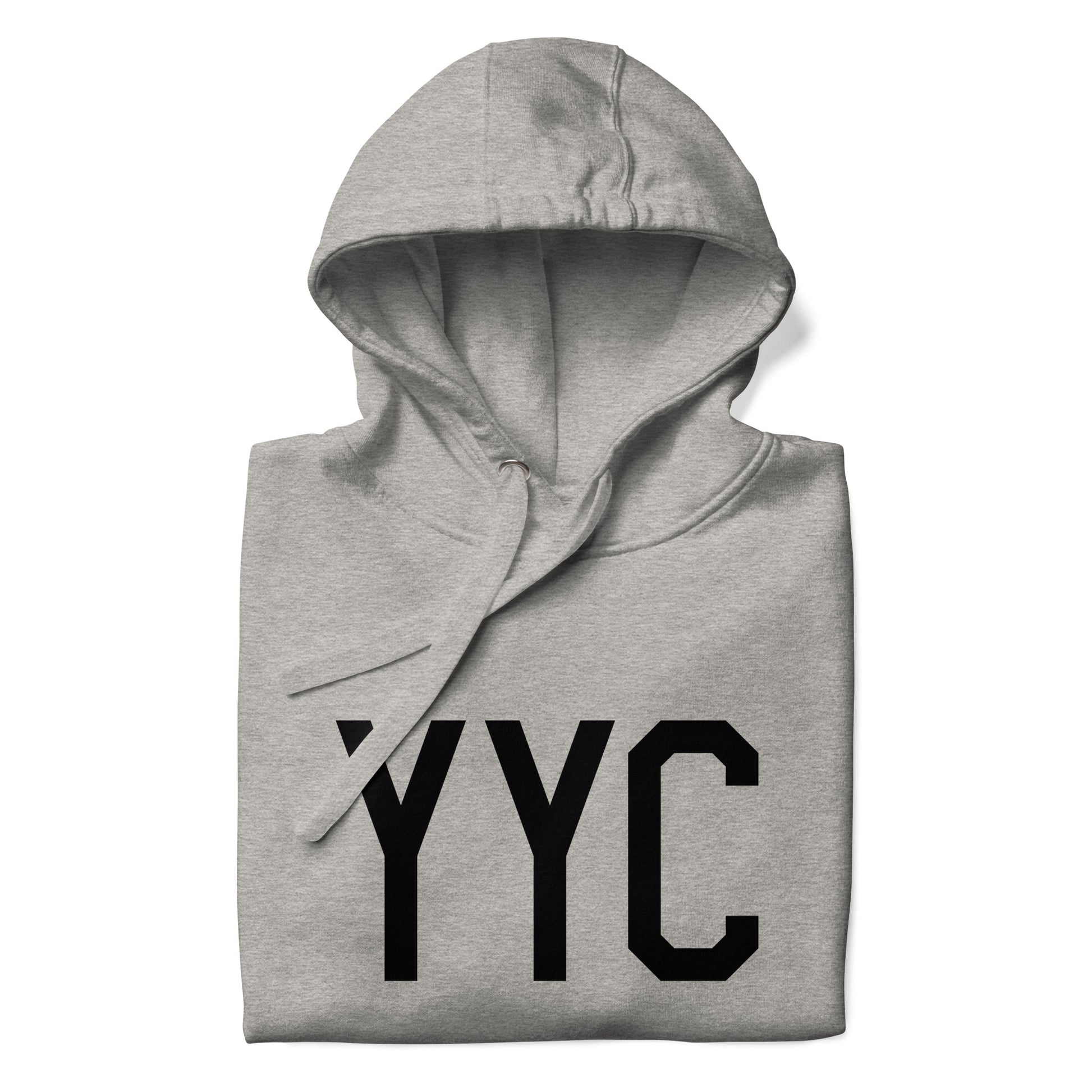 Premium Hoodie - Black Graphic • YYC Calgary • YHM Designs - Image 06